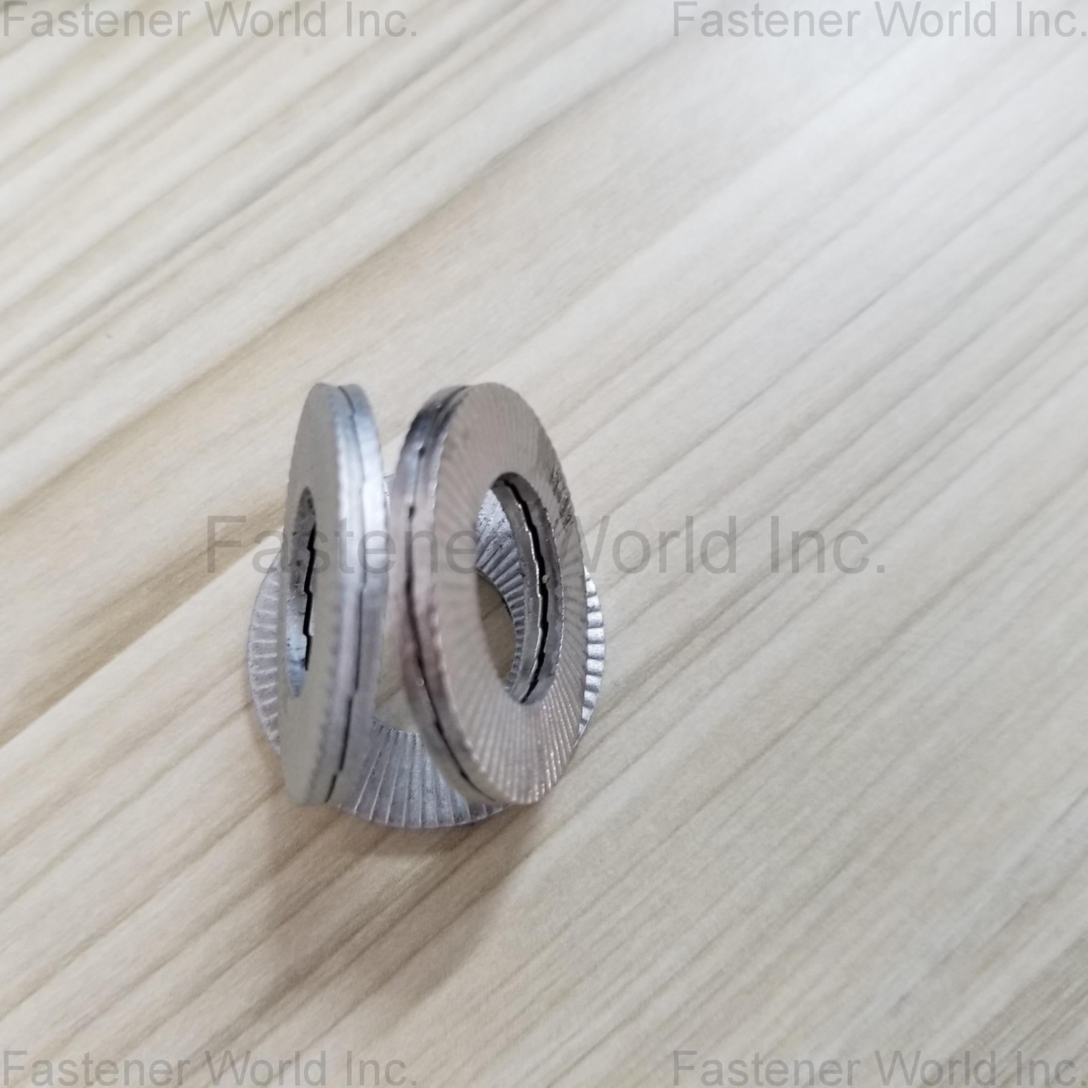 SUZHOU RUIBO MACHINERY & ELECTRONIC CO., LTD. , SN70093 Toothed Contact Lock Washer, DIN9250 Double Side Knurl Lock Washer