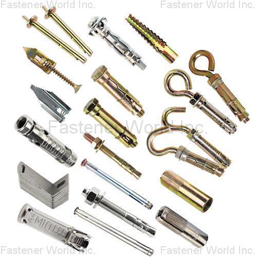 HANDAN AOJIA FASTENERS MANUFACTURING CO., LTD. , Expansion bolt/ Anchors