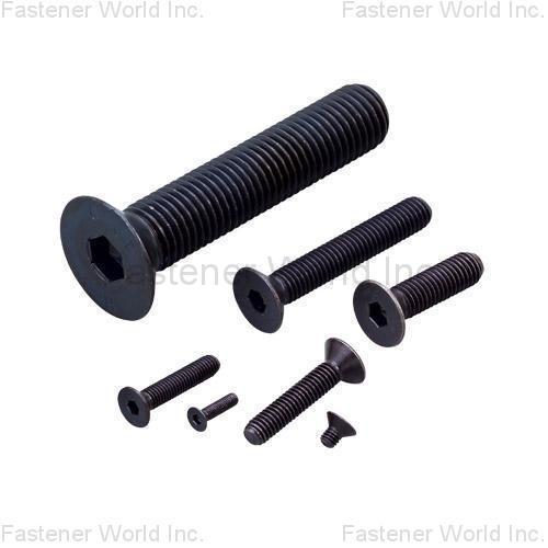 HONG YING FASTENERS ENT. CO., LTD. , Hexagon Socket Countersunk Head Cap Screws