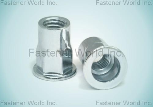 HUNAN LIANGANG FASTENERS CO., LTD. , Half hex body rivet nut , Blind Nuts / Rivet Nuts