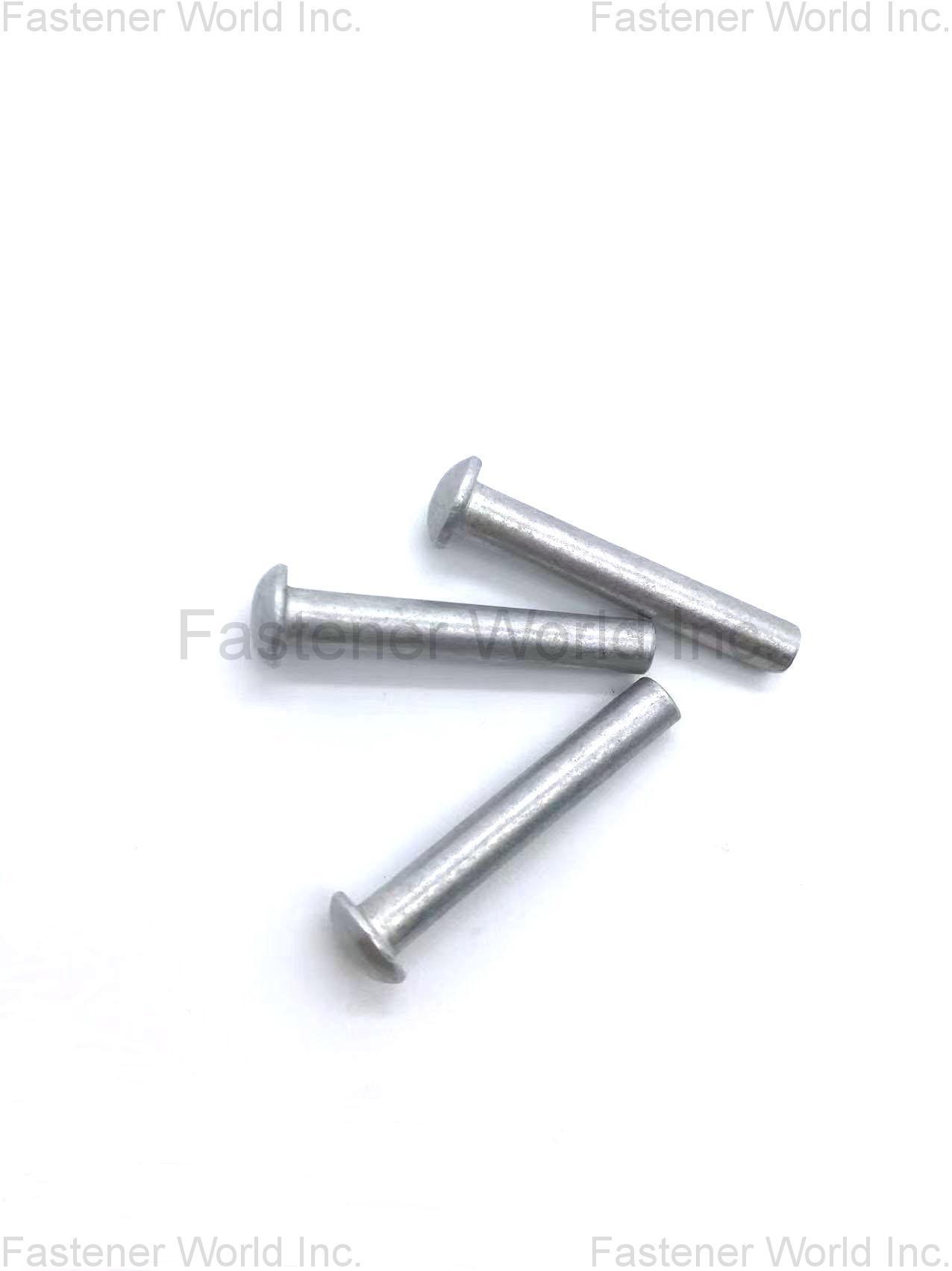 JIAXING AOKE HARDWARE TECHNOLOGY CO., LTD. , DIN660 Round Head Rivets With Nominal Diameters