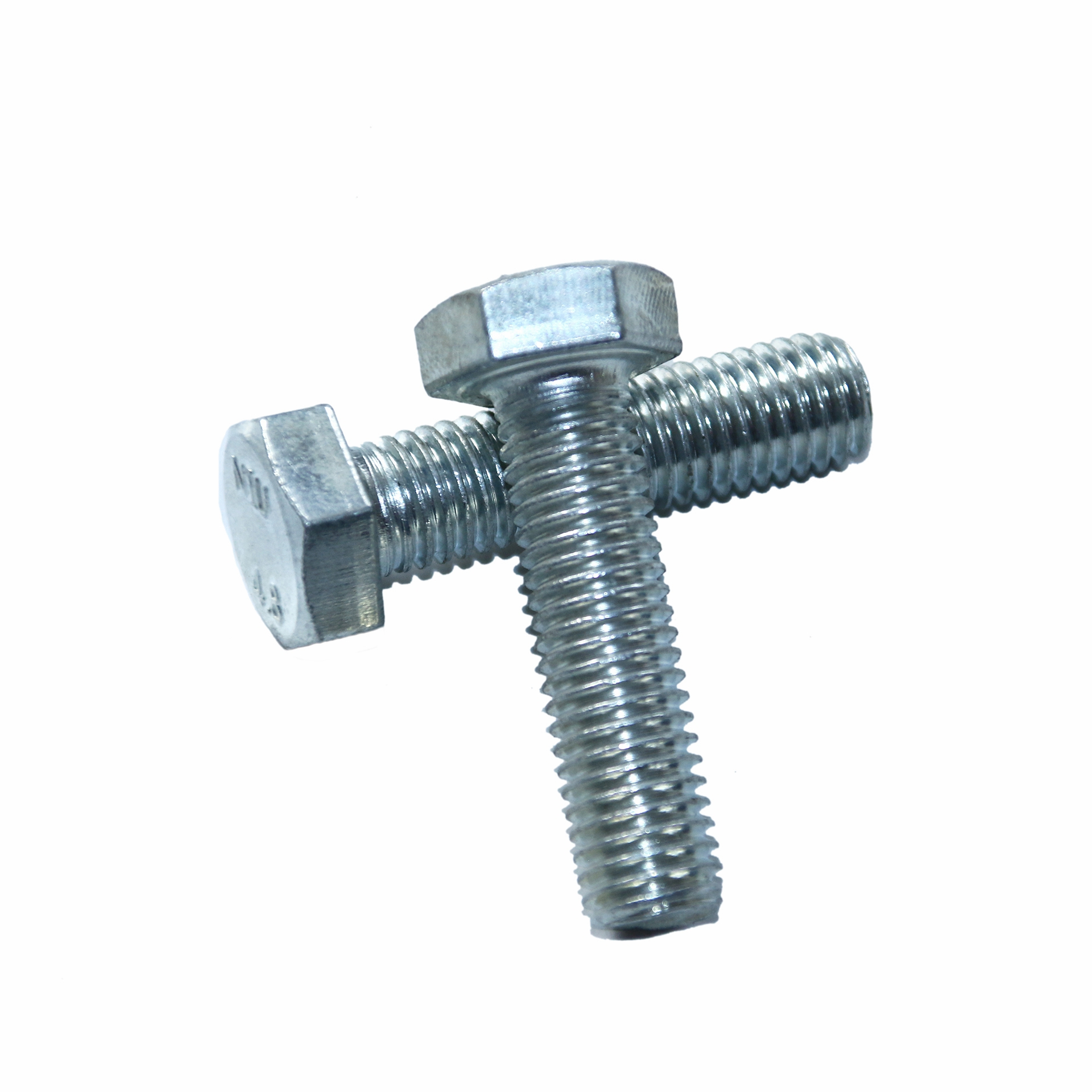 HEBEI CHAISHI NEW ENERGY TECHNOLOGY CO., LTD. , Factory direct supply blue zinc hex bolt DIN933 in stock
