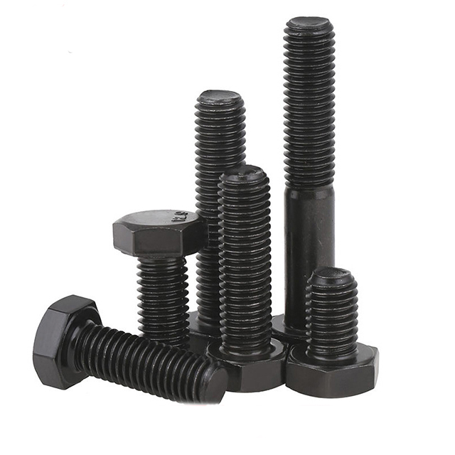 CHENGYI Fastener (CY Fastener) , DIN931 DIN933 Hex Bolt with Black Oxide & High Tensile
