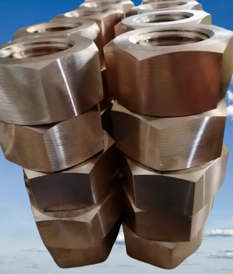 Chongqing Yushung Non-Ferrous Metals Co., Ltd. , C65100 Silicon Bronze Hex Nut DIN934 M36-4.0