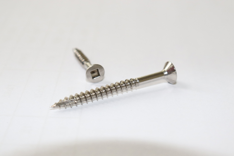 SUZHOU LITTO FASTENER CO., LTD. (JMTM TRADING) , Chipboard Screw, SS304, Cut Point, CSK Head, With 6 Ribs, Half Thread