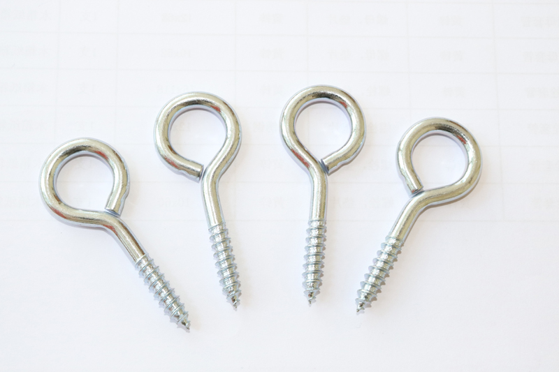 SUZHOU LITTO FASTENER CO., LTD. (JMTM TRADING) , Eye Hook Screw, White Zinc