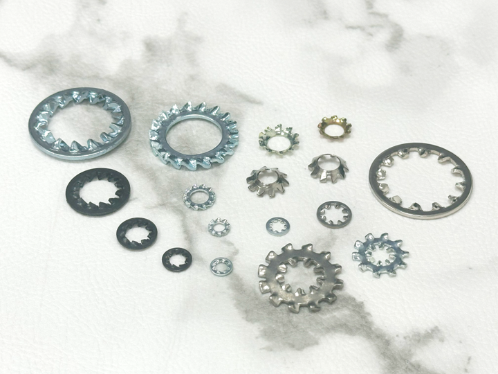 躍進國際有限公司 , 齒型華司、Toothed lock washers、歯付座金