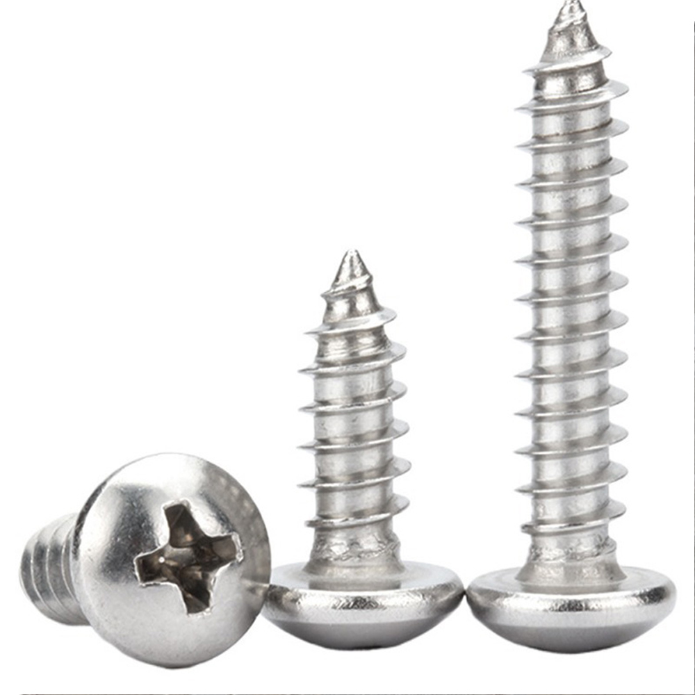 WENZHOU YUNHU FASTENERS CO., LTD , Self Tapping Screws With Round Head