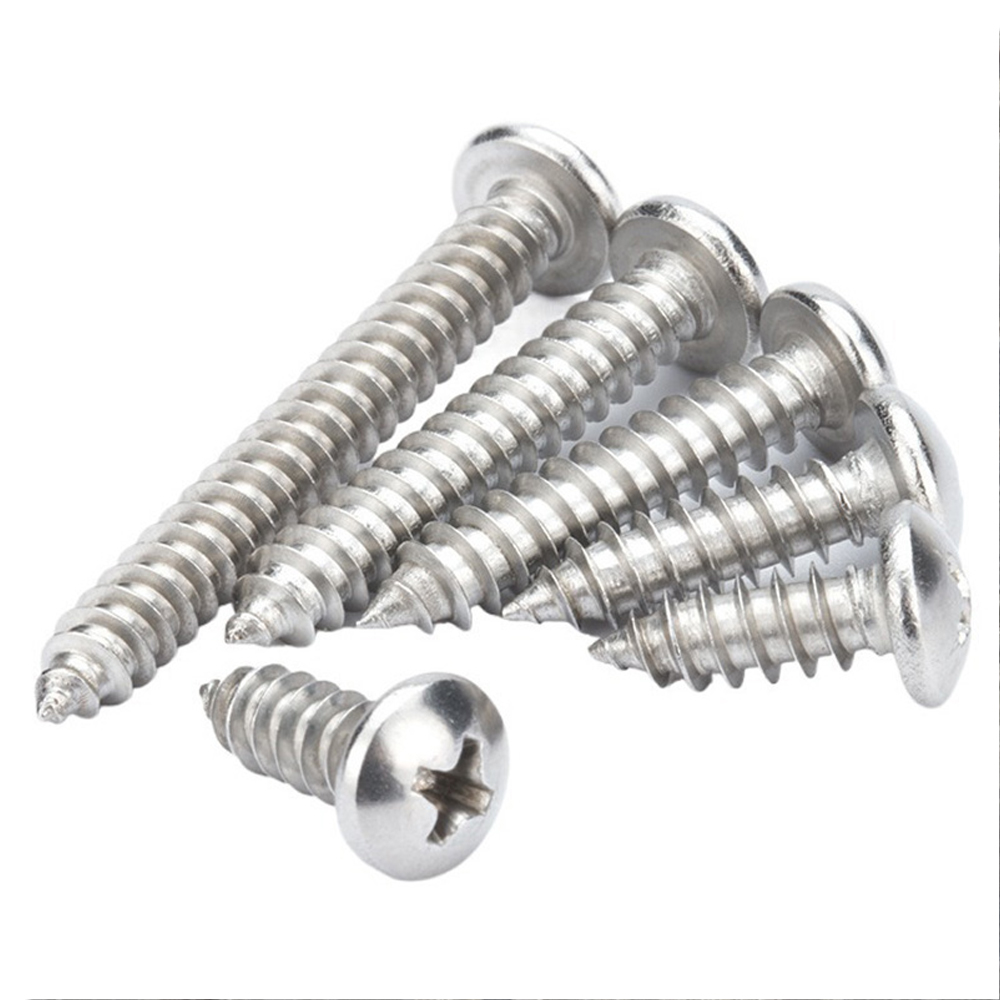WENZHOU YUNHU FASTENERS CO., LTD , Self Tapping Screws With Round Head