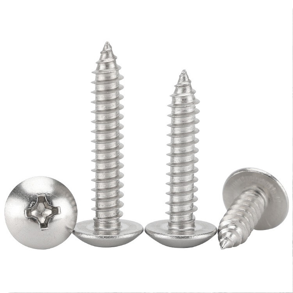 WENZHOU YUNHU FASTENERS CO., LTD , Self Tapping Screws With Large Flat Head