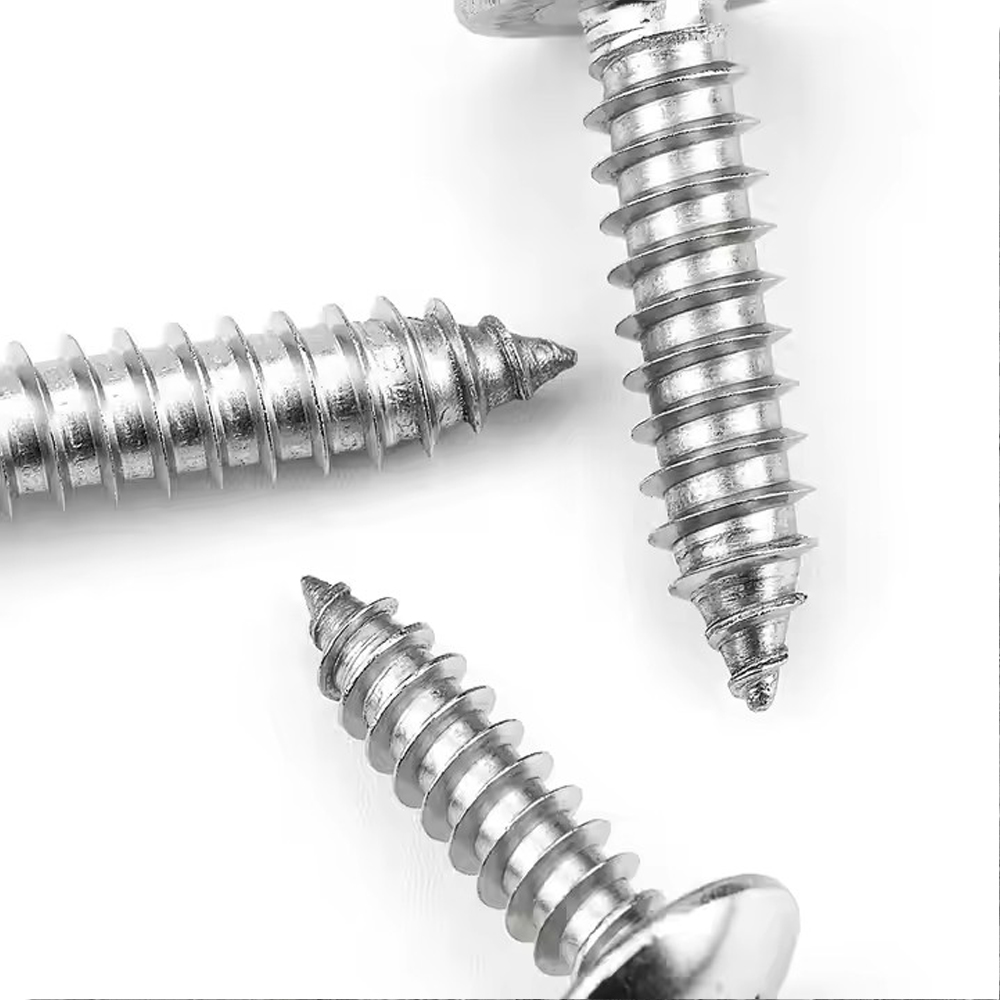 WENZHOU YUNHU FASTENERS CO., LTD , Self Tapping Screws With Large Flat Head