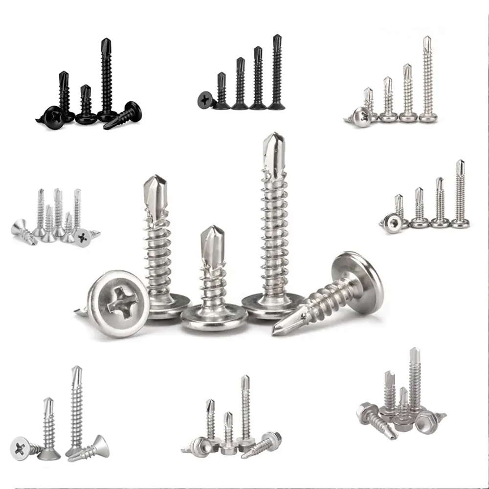 WENZHOU YUNHU FASTENERS CO., LTD , Flat Head Drilling Screws