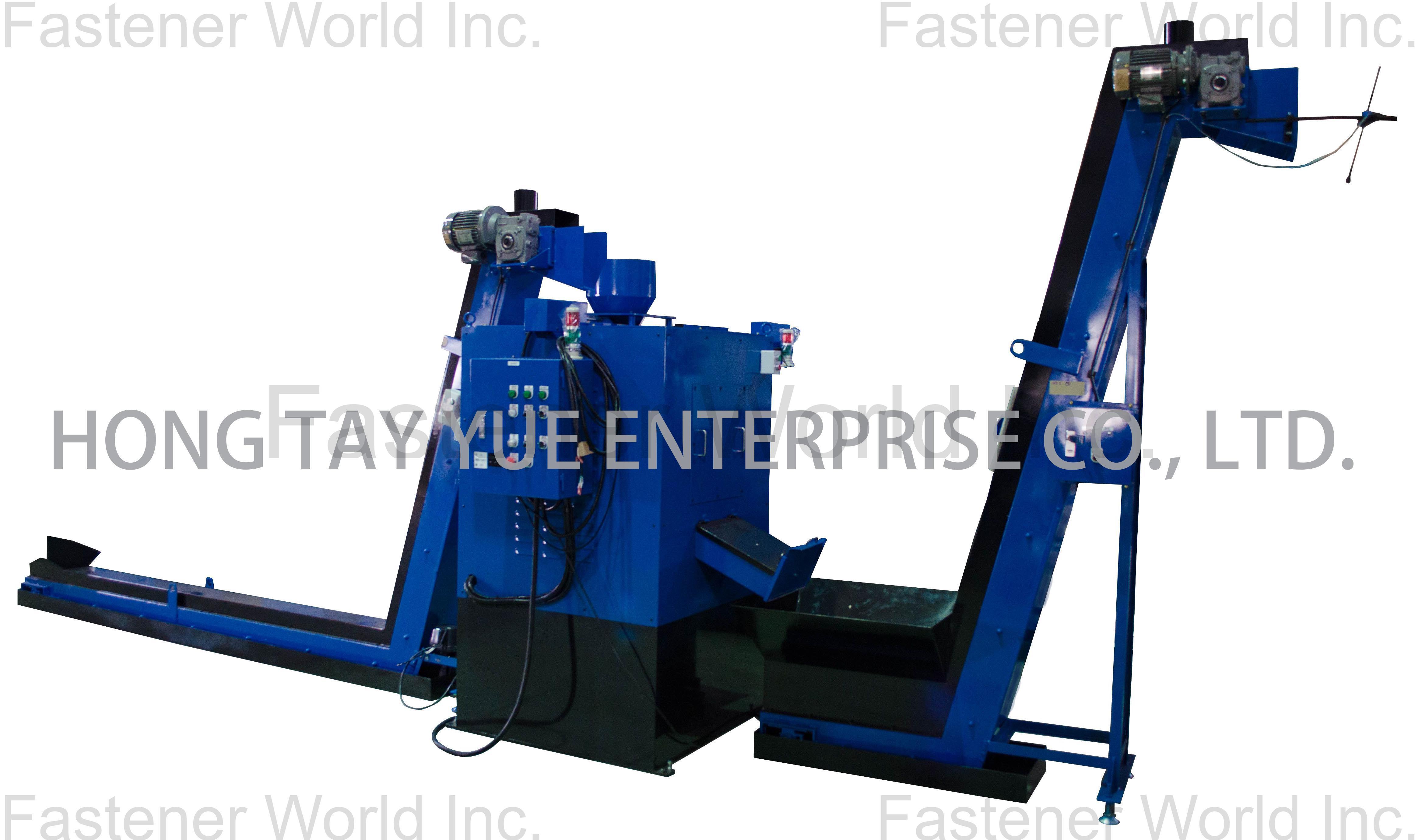 HONG TAY YUE ENTERPRISE CO., LTD. , Automatic Centrifugal De-Oiling and Conveyor