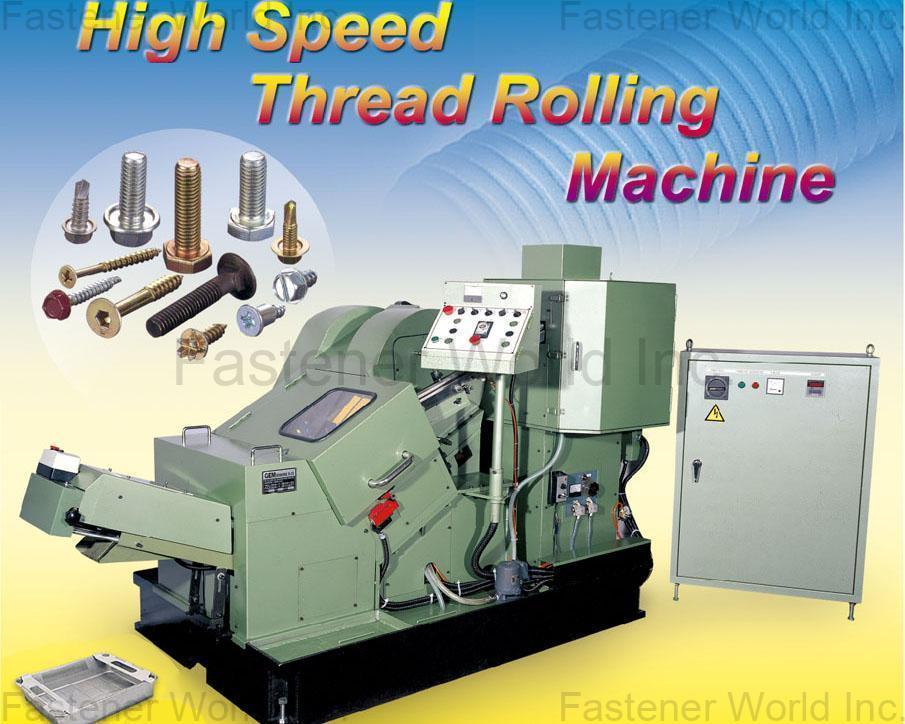 GEM INTERNATIONAL CO., LTD.  , High Speed Thread Rolling Machine