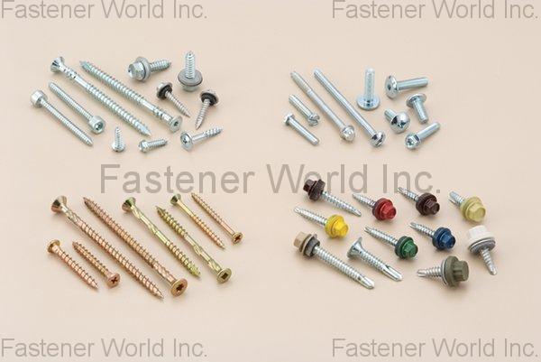 LINK MASTER INDUSTRIAL CO., LTD.  , ROOFING SCREWS, CHIPBOARD SCREWS, , All Kinds of Screws