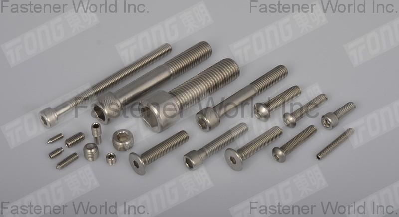 TONG MING ENTERPRISE CO., LTD.  , Hexagon Socket Cap Screws , Socket Head Cap Screws