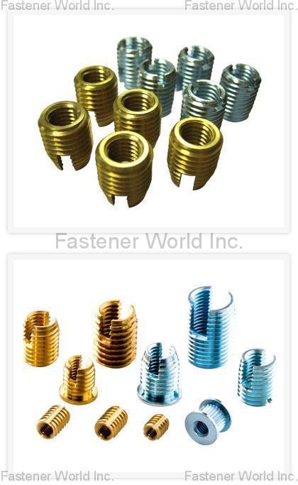 METAL FASTENERS CO., LTD.  , Brass Inserts