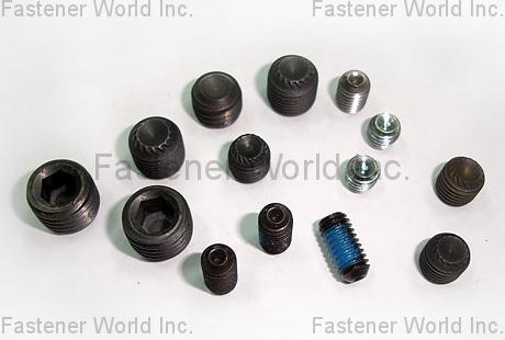 誼峻實業有限公司  , Socket Set Screws/Set Screw , 內六角孔螺絲