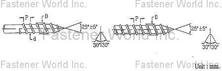 KATSUHANA FASTENERS CORP.  , FLOORING SCREW , All Kinds of Screws