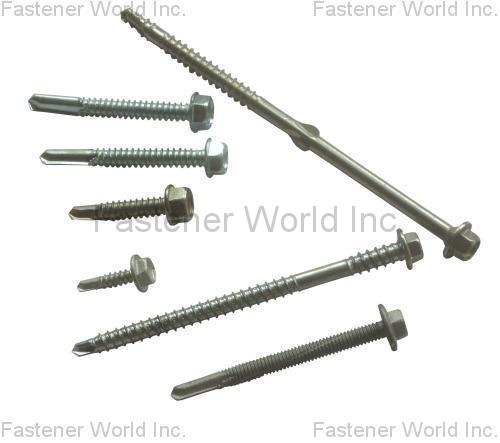 SCREW KING CO., LTD.  , Self drilling screws , Stainless Steel Self Drilling Screws