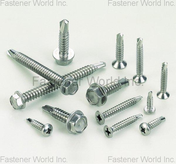 MIN HWEI ENTERPRISE CO., LTD.  , SELF DRILLING SCREW , Self-drilling Screws