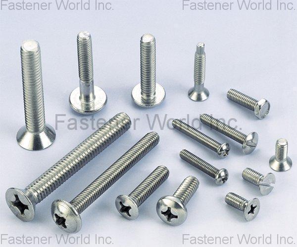 MIN HWEI ENTERPRISE CO., LTD.  , MACHINE SCREW , Machine Screws