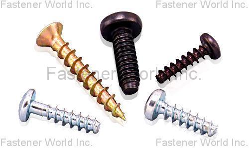 威廉特企業股份有限公司  , Plastics Screw, PT Screw, Plastite Screw , PLASTITE螺絲