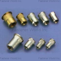 HUEY SHUN (H.K.) CO., LTD.  , STEEL/STAINLESS STEEL RIVET NUTS / CLOSED END RIVET NUTS. , Blind Nuts / Rivet Nuts
