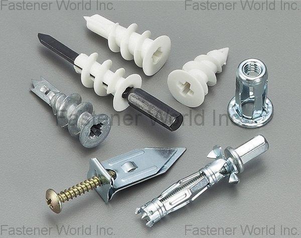 HSIN CHANG HARDWARE INDUSTRIAL CORP. , WALL ANCHORS , Wall Anchors