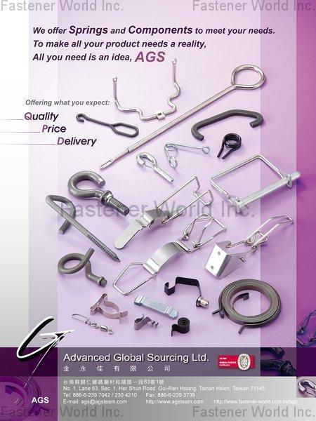 AGS (ADVANCED GLOBAL SOURCING LTD.) , SPRINGS , Springs