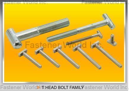 AT-HOME ENTERPRISE CO., LTD.  , T HEAD BOLT , T-head Or T-slot Bolts