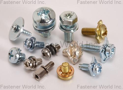 CHU WU INDUSTRIAL CO., LTD.  , Micro Screws,Custom-made Fasteners,SEMS Screws,Electronic Fasteners,Turning Parts,Clinching Parts , SEMS Screws