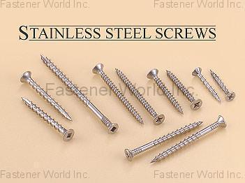 帝潮實業有限公司  , STAINLESS STELL SCREWS , 不銹鋼螺絲