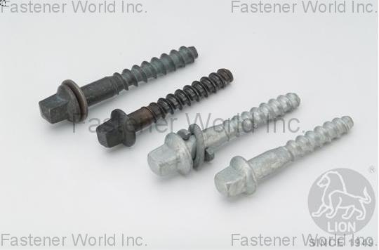 CHUN YU WORKS ＆ CO., LTD.  , Railway System , All Kinds of Screws