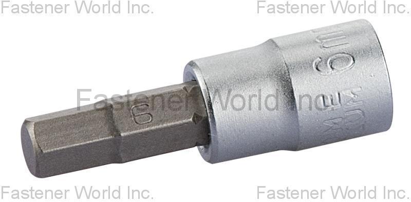 HOME SOON ENTERPRISE CO., LTD.  , Socket Bit & W/Plastic Holder , Socket Bits