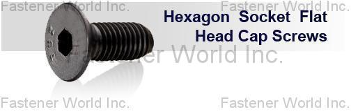 MAUDLE INDUSTRIAL CO., LTD.  , HEXAGON SOCKET FLAT HEAD CAP SCREWS , Metric Bolts