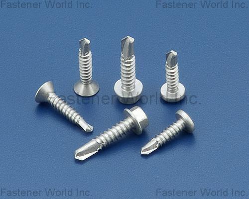 SHEH KAI PRECISION CO., LTD.  , Bi-metal Screw-Stainless steel plate application , Bi-metal Screw