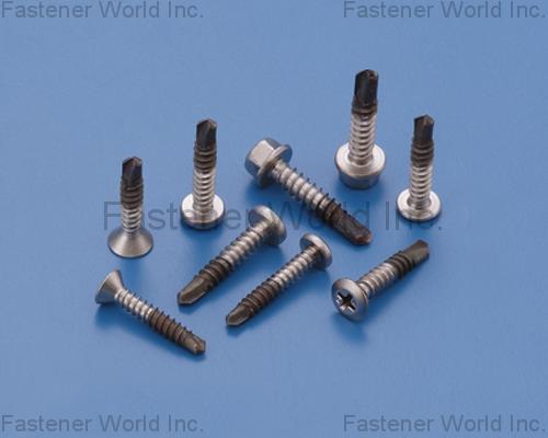 SHEH KAI PRECISION CO., LTD.  , Bi-metal self-drilling screw-stainless steel application , Bi-metal Self-drilling Screws