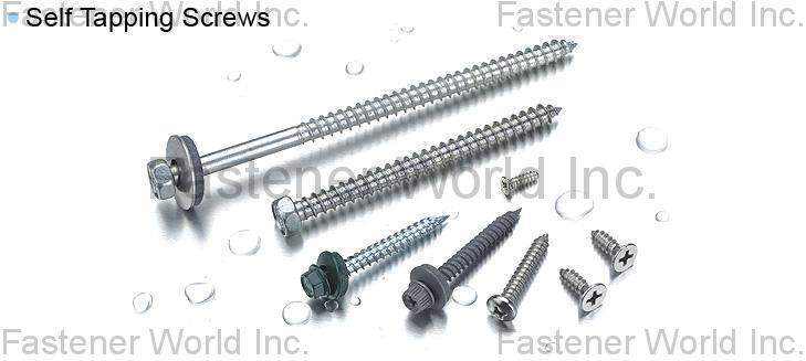 SHEH FUNG SCREWS CO., LTD.  , SELF TAPPING SCREW , Self-Tapping Screws