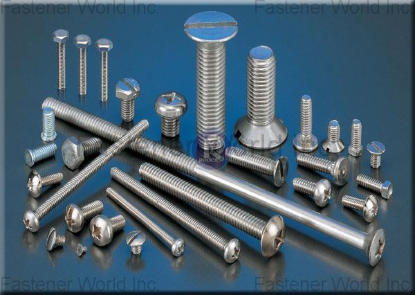 RODEX FASTENERS CORP. , Machine Screw，stainless steel screws, stainless steel screws manufacturer, made in Taiwan , Machine Screws