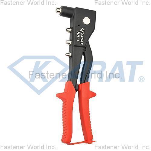 KARAT INDUSTRIAL CORPORATION  , Industrial Hand Riveter , Hand Riveters