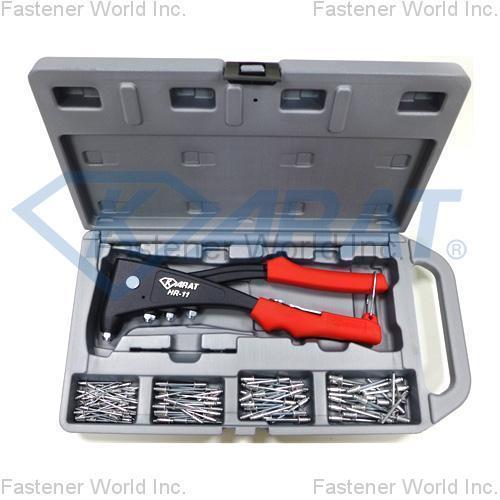 KARAT INDUSTRIAL CORPORATION  , Riveter /Rivet Nut Tool Kit , Tool Kits