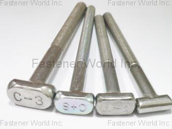 HSIN YU SCREW ENTERPRISE CO., LTD. (PETUAL)  , T Bolt , T-head Or T-slot Bolts