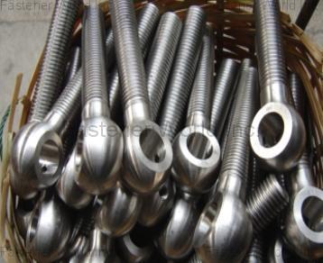 YUYAO NO.2 STANDARD FASTENER FACTORY / YUYAO BIAOER TRADING CO., LTD. , EyeBolts_DIN444 , Eye Bolts