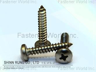 SHINN RUNG CO., LTD. , STAINLESS STEEL SCREW  , Stainless Steel Screws