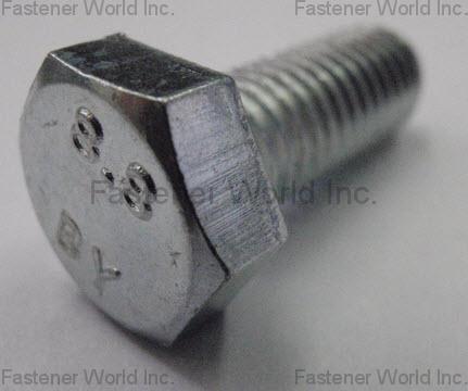 HAUR FUNG ENTERPRISE CO. LTD.  , Bolts , Hexagon Head Bolts