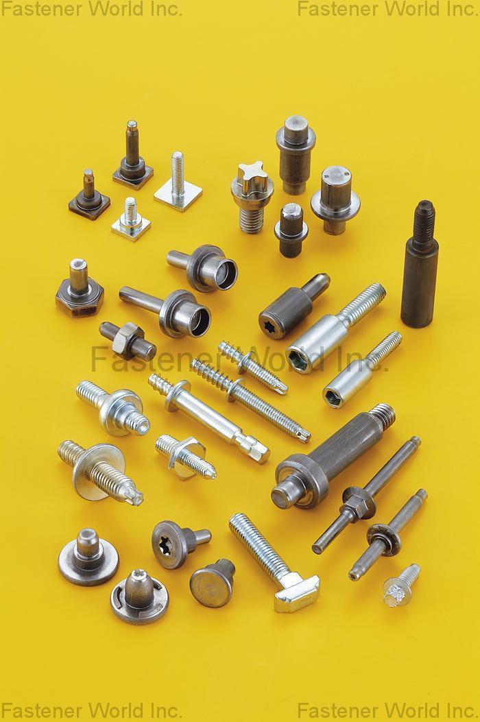 坤錩實業有限公司  , 冷鍛成型 / 汽車零件 / 多衝程螺絲 / 雙頭牙螺絲 / 雙頭鉚釘 , 汽車零配件