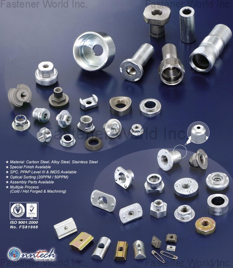 INNTECH INTERNATIONAL CO., LTD.  , OEM Quality Fasteners , OEM/ODM