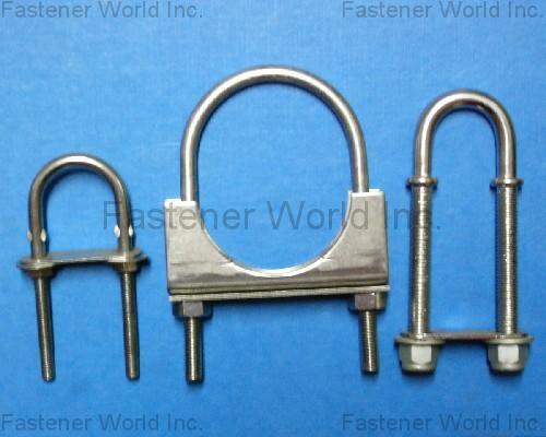 SHUN DEN IRON WORKS CO., LTD.  , U-BOLT CLAMPS , U Bolts