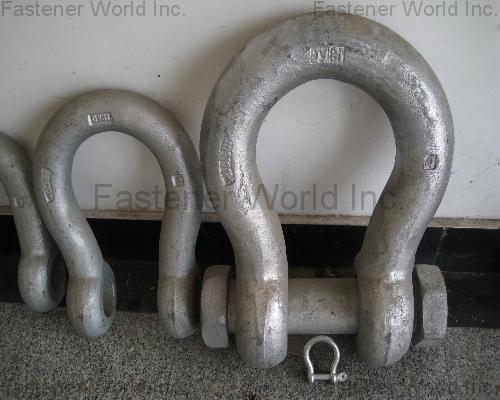 SHUN DEN IRON WORKS CO., LTD.  , Alloy Steel Shackle , Shackle Bolts